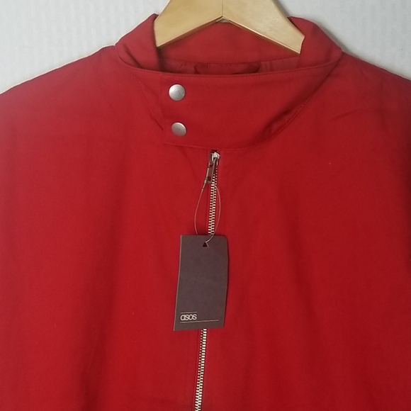 Men's ASOS Harrington Jacket New With Tags sz XL - Picture 3 of 8